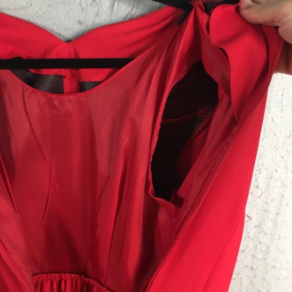 Vintage Kristy Petites Dress Womens 4P Red Gold Military Nutcracker Soldier - Picture 12 of 16